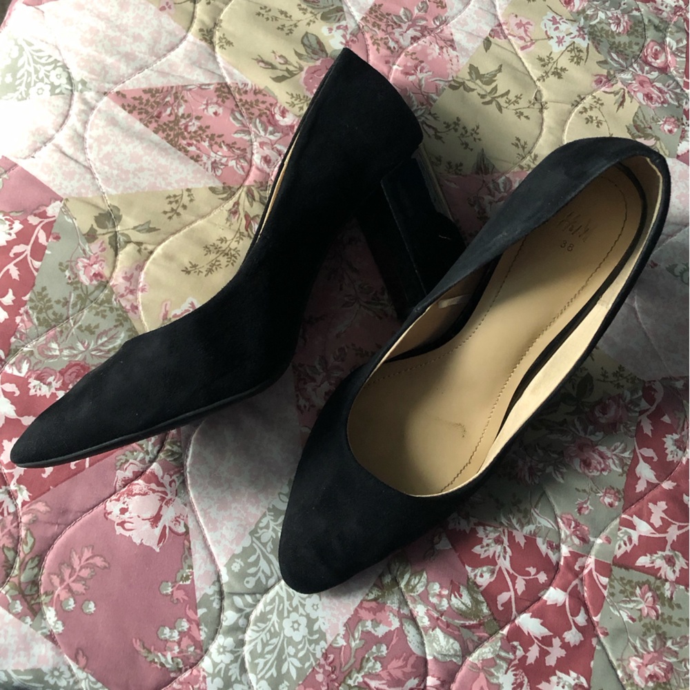 H&M Suede Heels